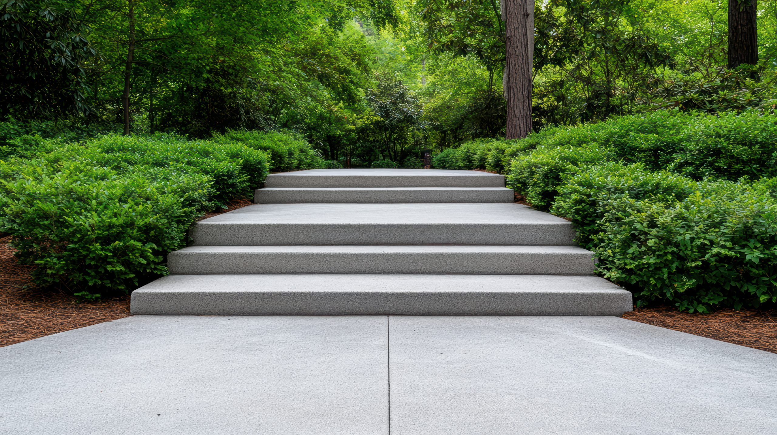 a concrete path free photo